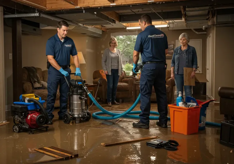 Basement Water Extraction and Removal Techniques process in Cullowhee, NC